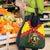 Belgium Grocery Bag with Royal Coat of Arms Crown Lion Red Green Checker Spirit