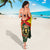 Belgium Sarong with Royal Coat of Arms Crown Lion Red Green Checker Spirit