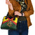 Belgium Shoulder Handbag with Royal Coat of Arms Crown Lion Red Green Checker Spirit