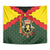 Belgium Tapestry with Royal Coat of Arms Crown Lion Red Green Checker Spirit
