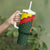 Belgium Tumbler With Handle with Royal Coat of Arms Crown Lion Red Green Checker Spirit