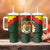 Belgium Tumbler With Handle with Royal Coat of Arms Crown Lion Red Green Checker Spirit