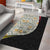 Belgium Area Rug with Grand Place Brussels Art Nouveau Floral Spirit