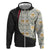 Belgium Hoodie with Grand Place Brussels Art Nouveau Floral Spirit