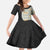 Belgium Kid Short Sleeve Dress with Grand Place Brussels Art Nouveau Floral Spirit
