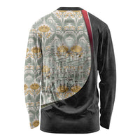 Belgium Long Sleeve Shirt with Grand Place Brussels Art Nouveau Floral Spirit