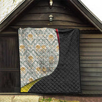 Belgium Quilt with Grand Place Brussels Art Nouveau Floral Spirit