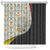Belgium Shower Curtain with Grand Place Brussels Art Nouveau Floral Spirit
