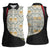Belgium Women Sleeveless Polo Shirt with Grand Place Brussels Art Nouveau Floral Spirit