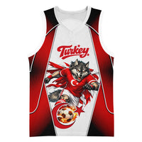 Personalized Turkey Football Grey Wolf Basketball Jersey Turkish Mascot Soccer Ball Burst