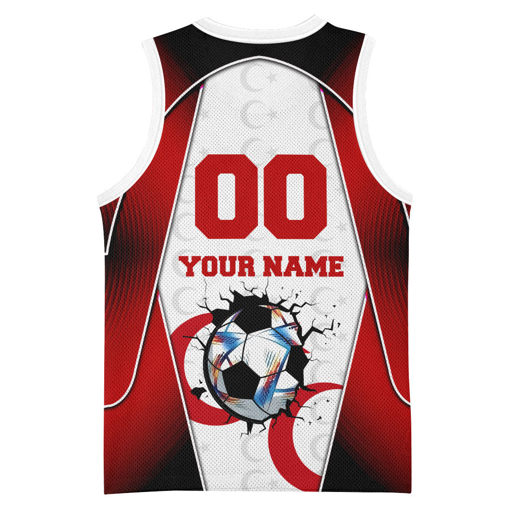 Personalized Turkey Football Grey Wolf Basketball Jersey Turkish Mascot Soccer Ball Burst