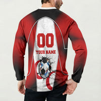 Personalized Turkey Football Grey Wolf Button Sweatshirt Turkish Mascot Soccer Ball Burst