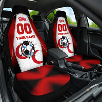 Personalized Turkey Football Grey Wolf Car Seat Cover Turkish Mascot Soccer Ball Burst