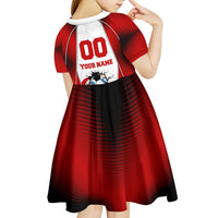 Personalized Turkey Football Grey Wolf Kid Short Sleeve Dress Turkish Mascot Soccer Ball Burst