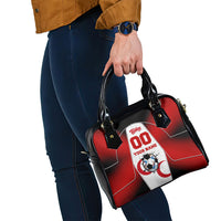 Personalized Turkey Football Grey Wolf Shoulder Handbag Turkish Mascot Soccer Ball Burst