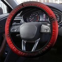 Turkey Football Grey Wolf Steering Wheel Cover Turkish Mascot Soccer Ball Burst