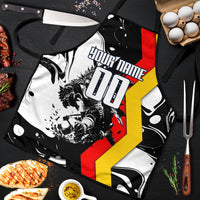 Personalized Germany Football 2026 Eagle Mascot Apron German Flag Heritage - Soccer Ball Burst