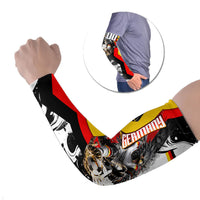 Personalized Germany Football 2026 Eagle Mascot Arm Sleeves German Flag Heritage - Soccer Ball Burst