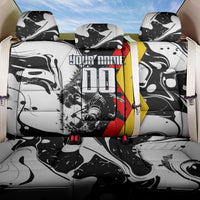 Personalized Germany Football 2026 Eagle Mascot Back Car Seat Cover German Flag Heritage - Soccer Ball Burst