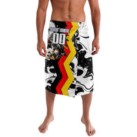 Personalized Germany Football 2026 Eagle Mascot Lavalava German Flag Heritage - Soccer Ball Burst