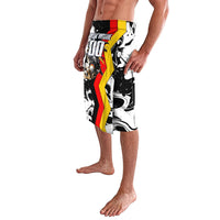 Personalized Germany Football 2026 Eagle Mascot Lavalava German Flag Heritage - Soccer Ball Burst