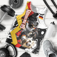 Personalized Germany Football 2026 Eagle Mascot Men Tank Top German Flag Heritage - Soccer Ball Burst