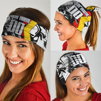 Personalized Germany Football 2026 Eagle Mascot Neck Gaiter German Flag Heritage - Soccer Ball Burst