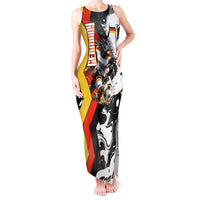 Personalized Germany Football 2026 Eagle Mascot Tank Maxi Dress German Flag Heritage - Soccer Ball Burst