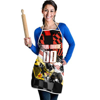 Personalized Germany Football Apron Deutschland Power Eagle Mascot - Championship Spirit