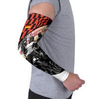 Personalized Germany Football Arm Sleeves Deutschland Power Eagle Mascot - Championship Spirit
