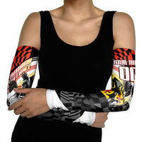 Personalized Germany Football Arm Sleeves Deutschland Power Eagle Mascot - Championship Spirit