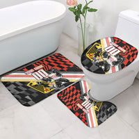 Personalized Germany Football Bathroom Set Deutschland Power Eagle Mascot - Championship Spirit