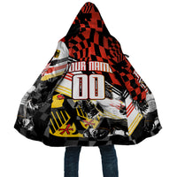 Personalized Germany Football Cloak Deutschland Power Eagle Mascot - Championship Spirit