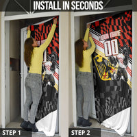 Personalized Germany Football Door Cover Deutschland Power Eagle Mascot - Championship Spirit