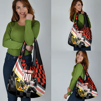 Personalized Germany Football Grocery Bag Deutschland Power Eagle Mascot - Championship Spirit