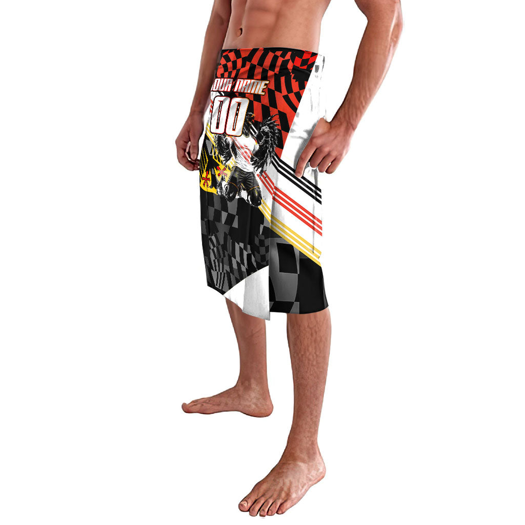 Personalized Germany Football Lavalava Deutschland Power Eagle Mascot - Championship Spirit
