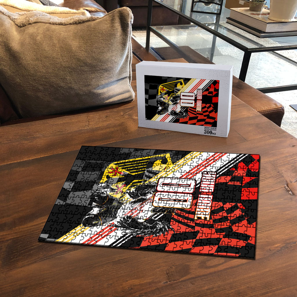 Personalized Germany Football Puzzle Deutschland Power Eagle Mascot - Championship Spirit