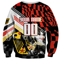 Personalized Germany Football Sweatshirt Deutschland Power Eagle Mascot - Championship Spirit