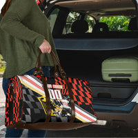 Personalized Germany Football Travel Bag Deutschland Power Eagle Mascot - Championship Spirit