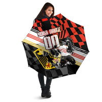 Personalized Germany Football Umbrella Deutschland Power Eagle Mascot - Championship Spirit