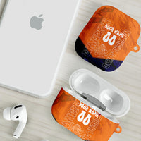 Personalized Netherlands Football Lion AirPods Case Oranje Pride Holland National Flag Graffiti Art