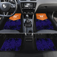 Personalized Netherlands Football Lion Car Mats Oranje Pride Holland National Flag Graffiti Art