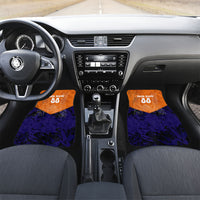 Personalized Netherlands Football Lion Car Mats Oranje Pride Holland National Flag Graffiti Art
