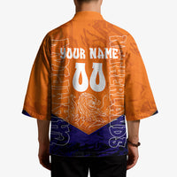 Personalized Netherlands Football Lion Kimono Oranje Pride Holland National Flag Graffiti Art