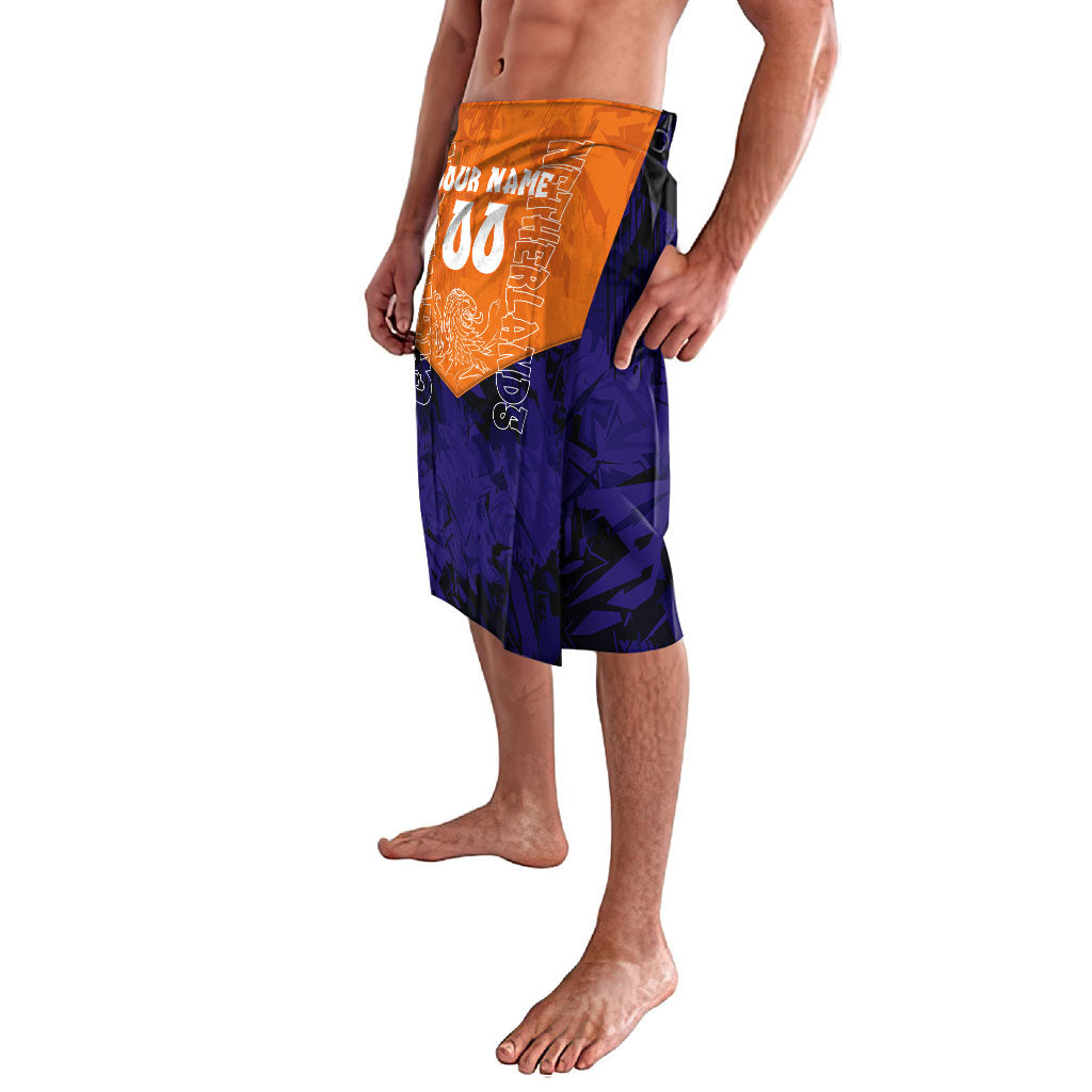 Personalized Netherlands Football Lion Lavalava Oranje Pride Holland National Flag Graffiti Art
