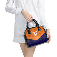 Personalized Netherlands Football Lion Shoulder Handbag Oranje Pride Holland National Flag Graffiti Art