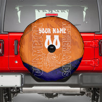 Personalized Netherlands Football Lion Spare Tire Cover Oranje Pride Holland National Flag Graffiti Art