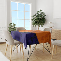 Personalized Netherlands Football Lion Tablecloth Oranje Pride Holland National Flag Graffiti Art