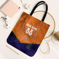 Personalized Netherlands Football Lion Tote Bag Oranje Pride Holland National Flag Graffiti Art