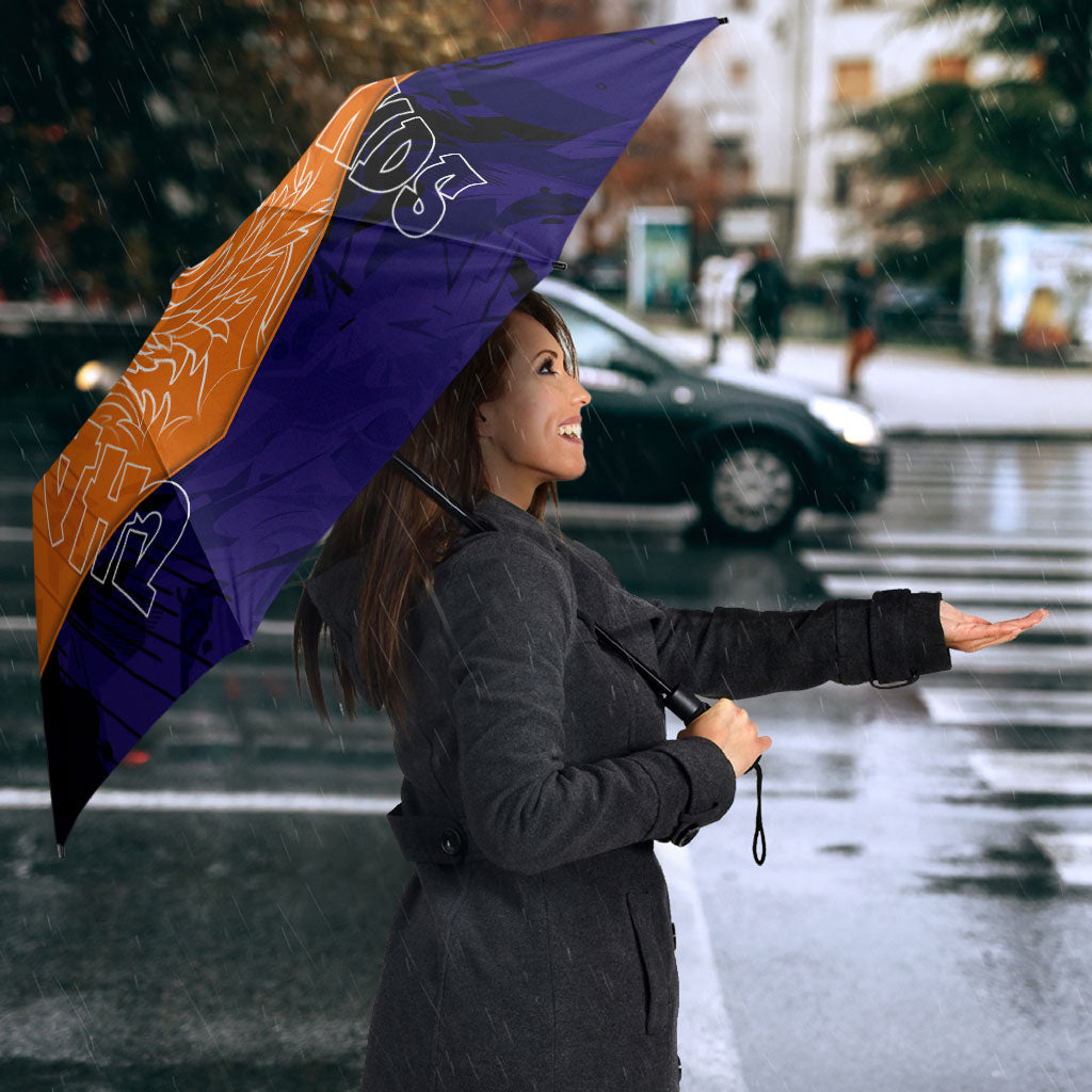 Personalized Netherlands Football Lion Umbrella Oranje Pride Holland National Flag Graffiti Art
